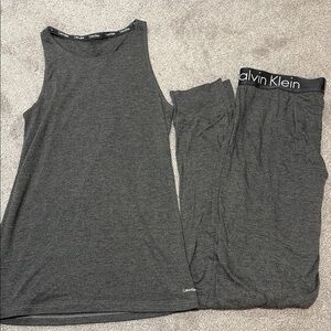 Calvin Klein Charcoal Lounge Set